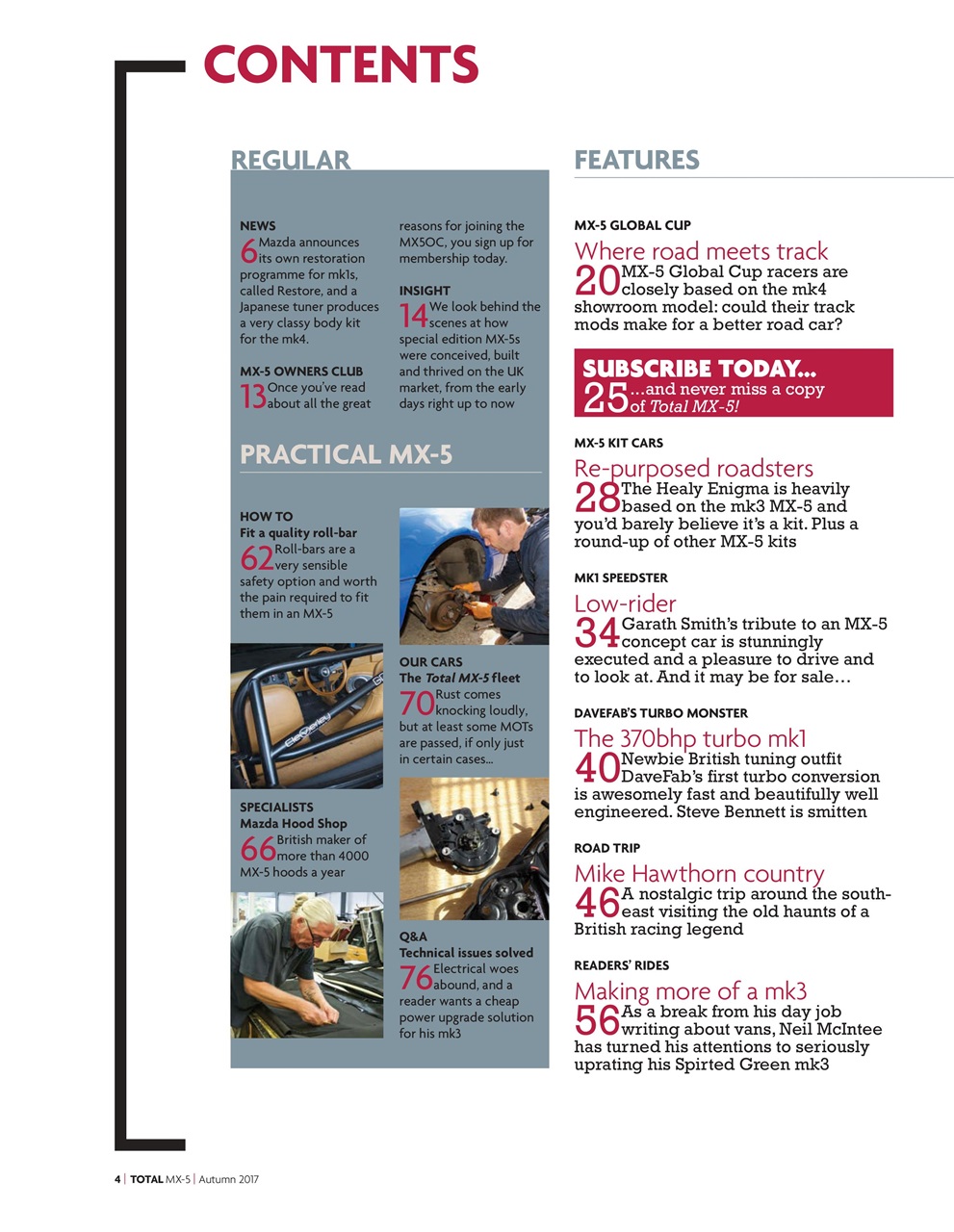 Total MX-5 Preview Pages