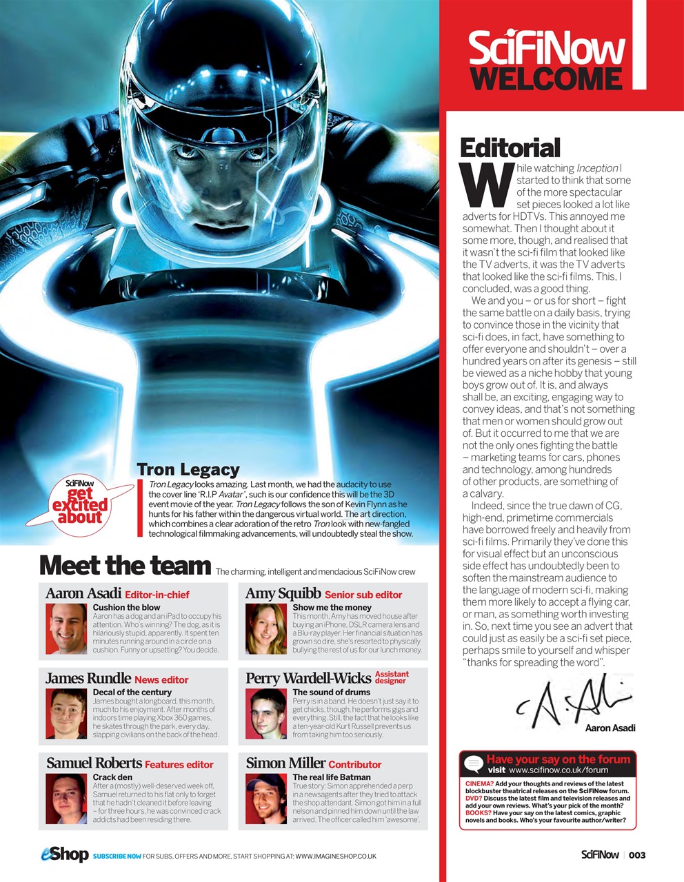 SciFiNow Preview Pages