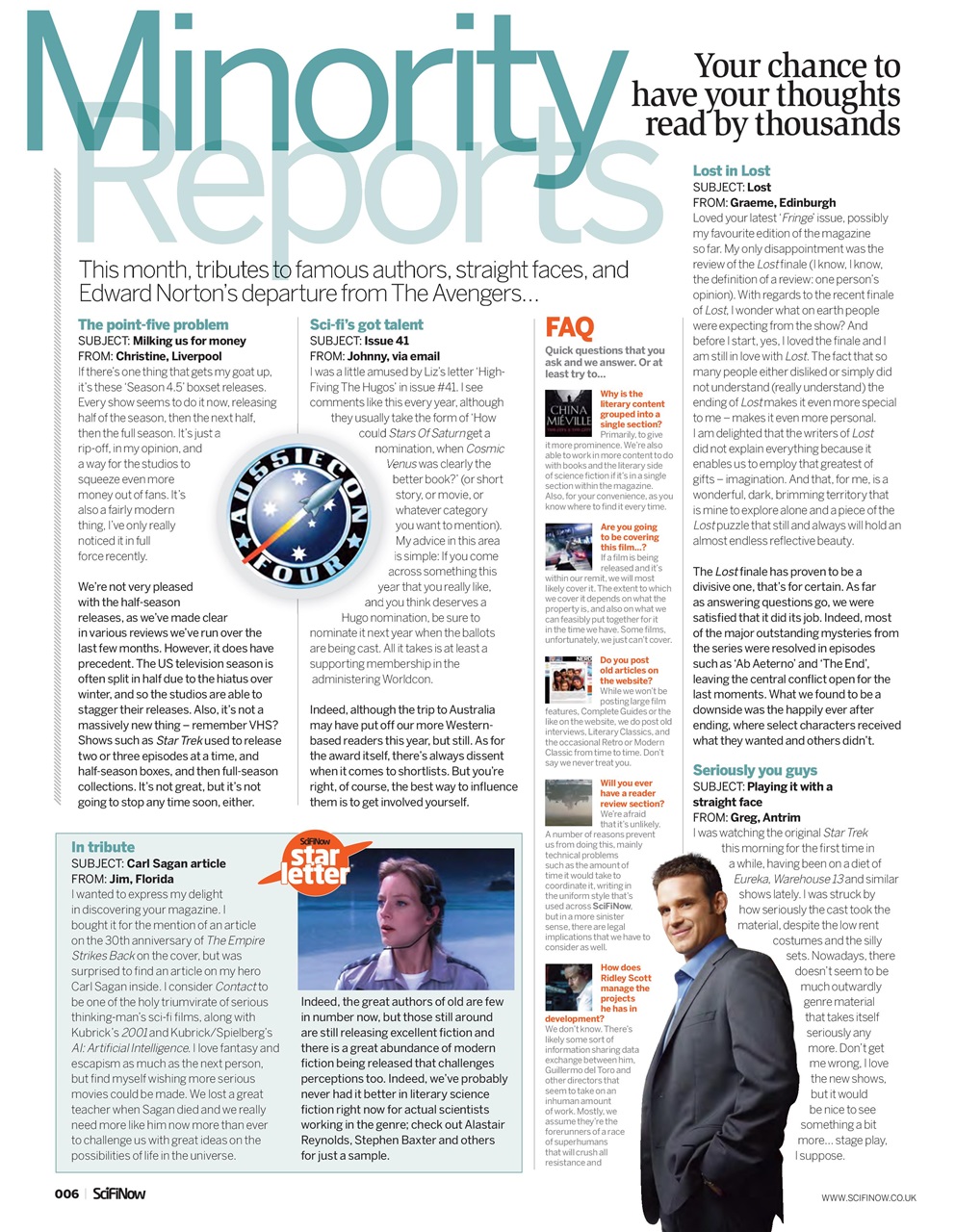 SciFiNow Preview Pages