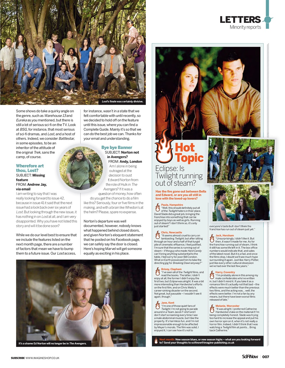 SciFiNow Preview Pages