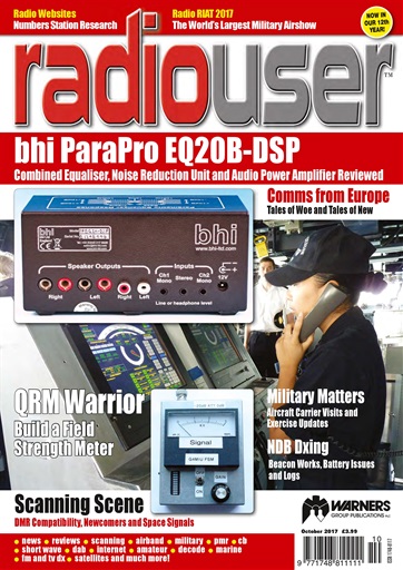 Radio User issue 