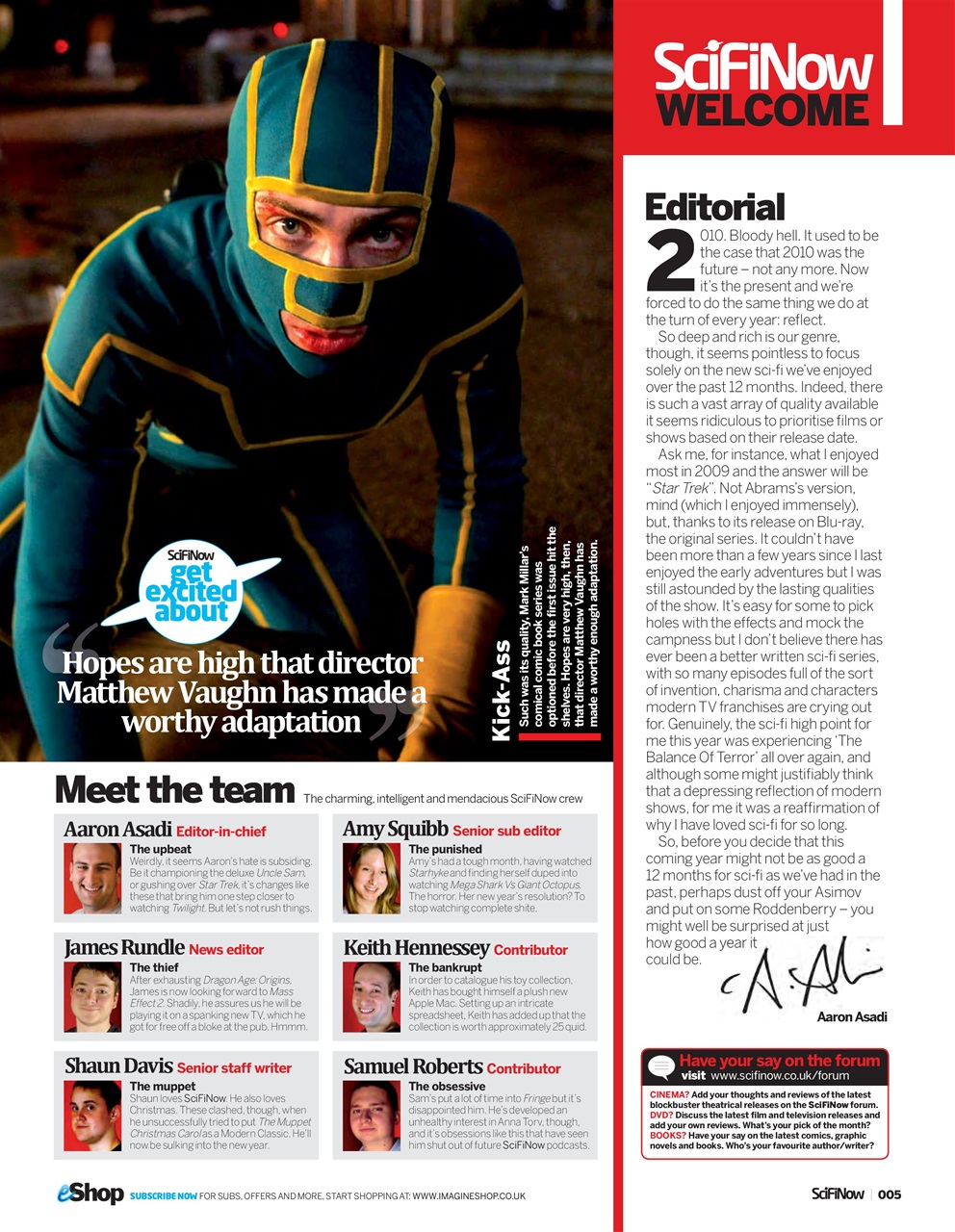 SciFiNow Preview Pages