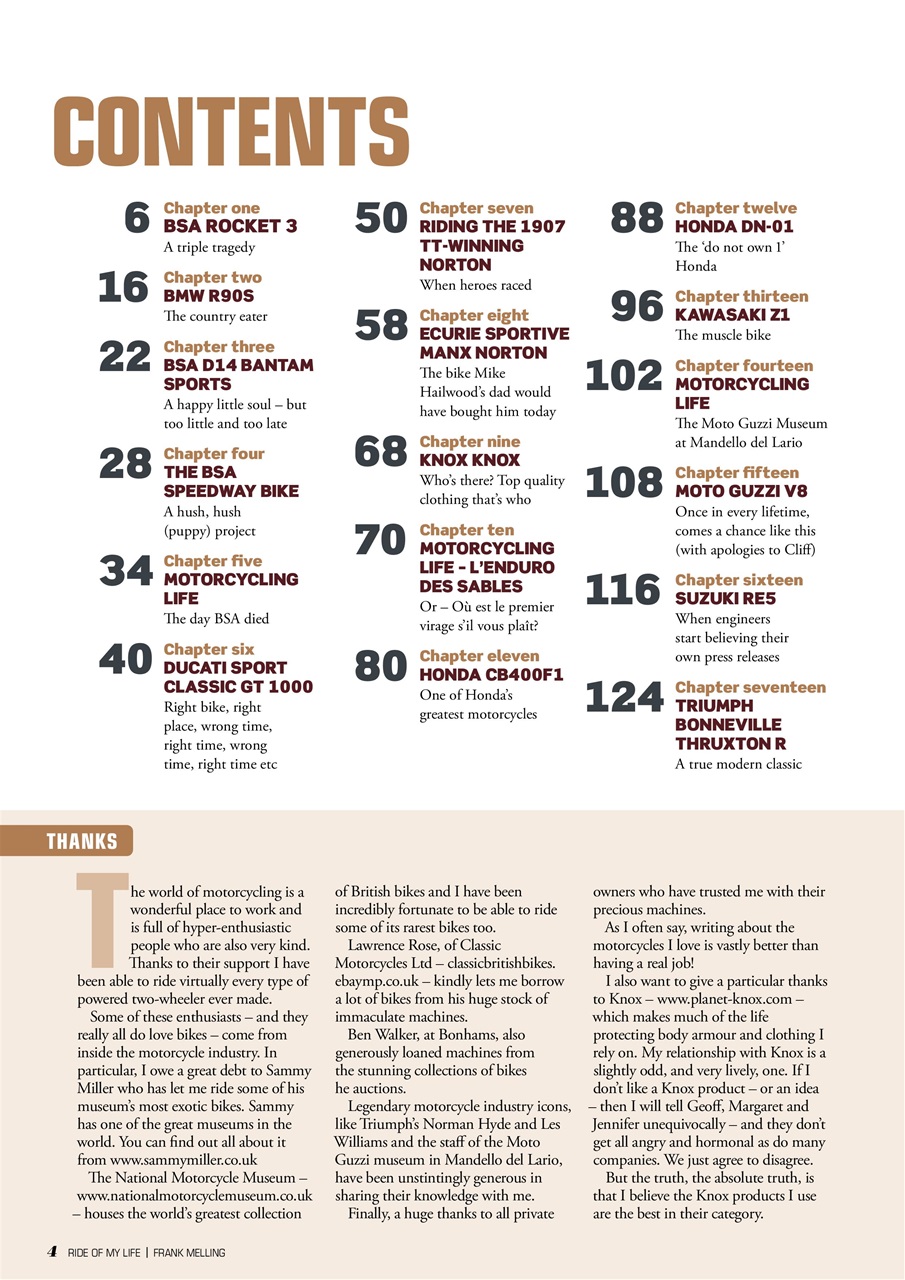 Classic Bike Guide Preview Pages