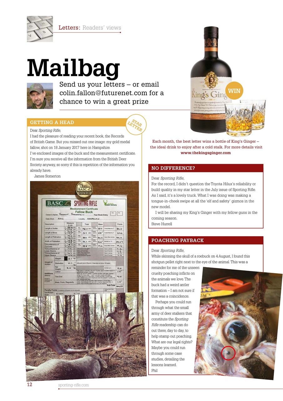 Sporting Rifle Preview Pages