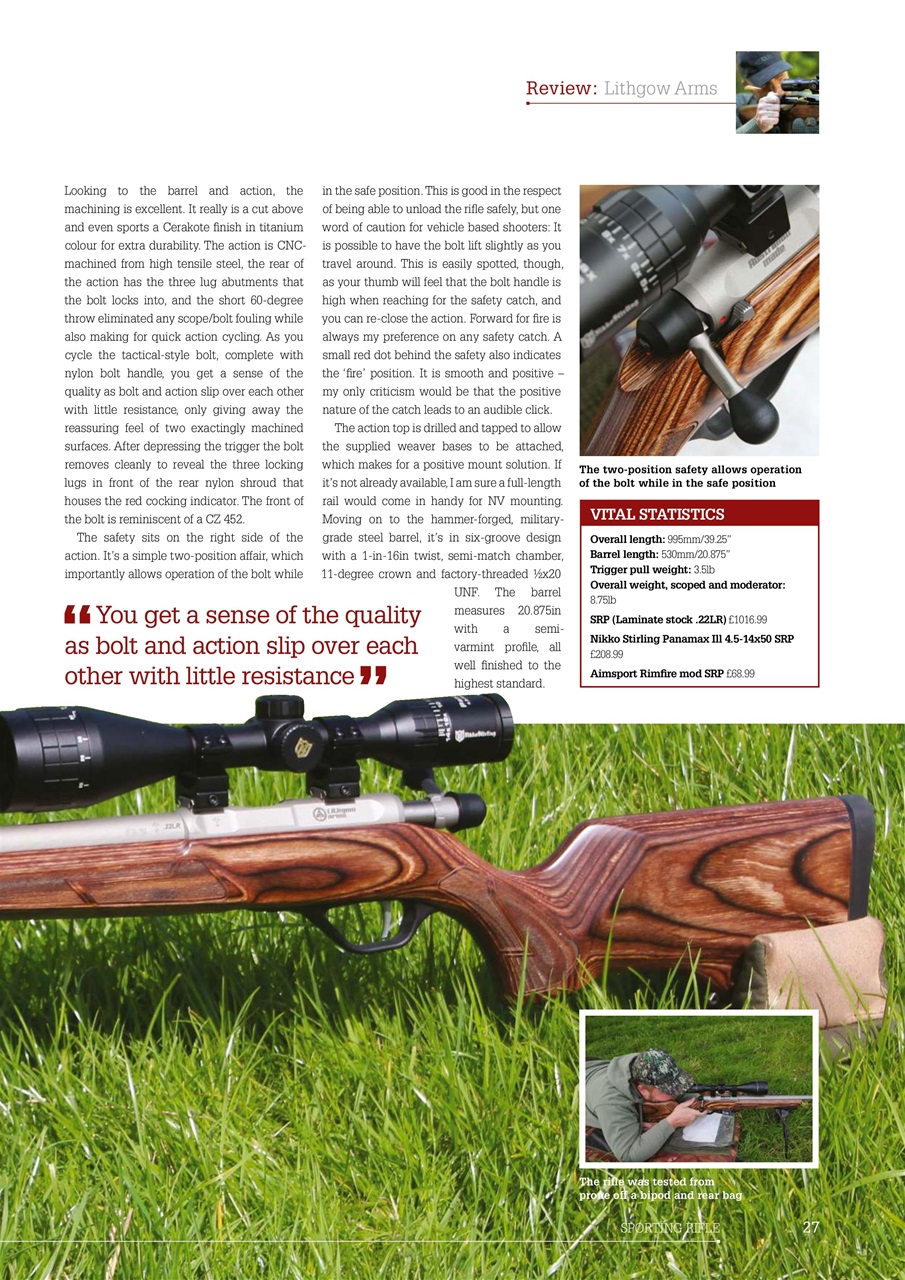 Sporting Rifle Preview Pages