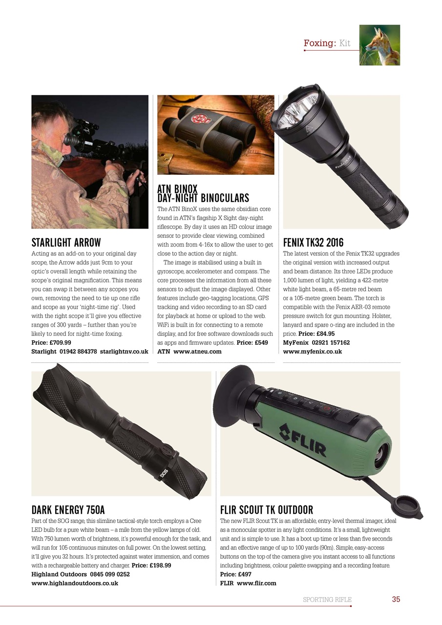 Sporting Rifle Preview Pages