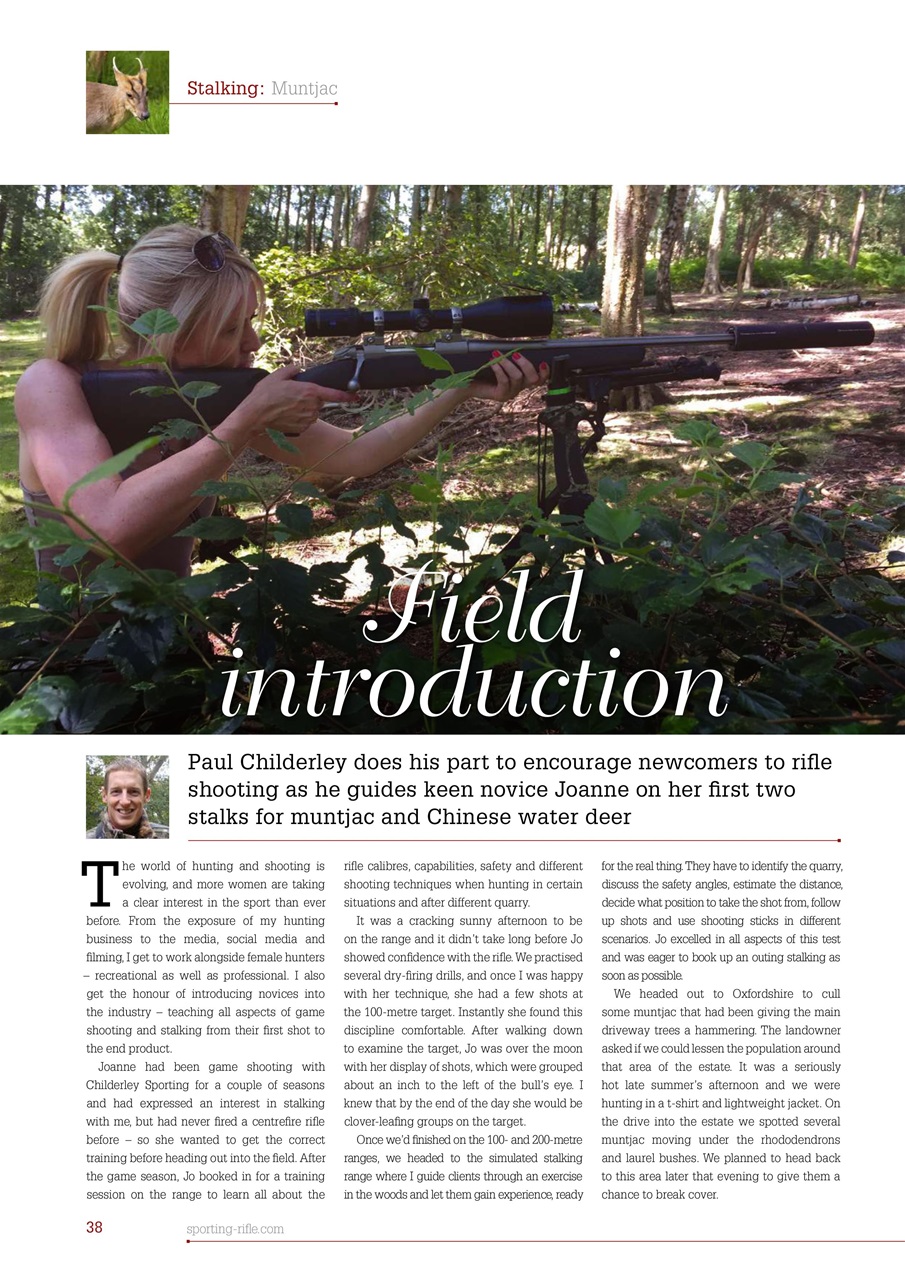 Sporting Rifle Preview Pages