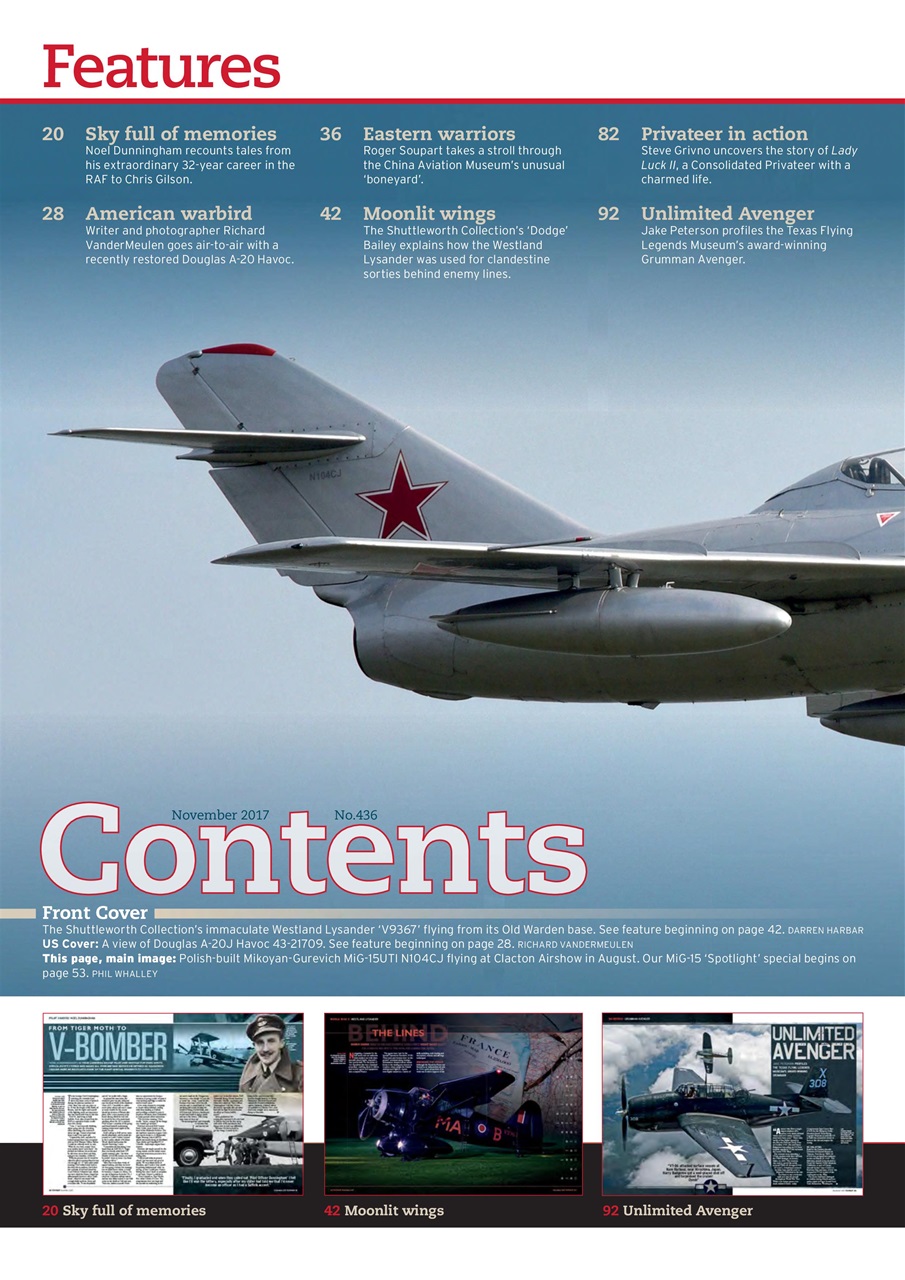FlyPast Preview Pages