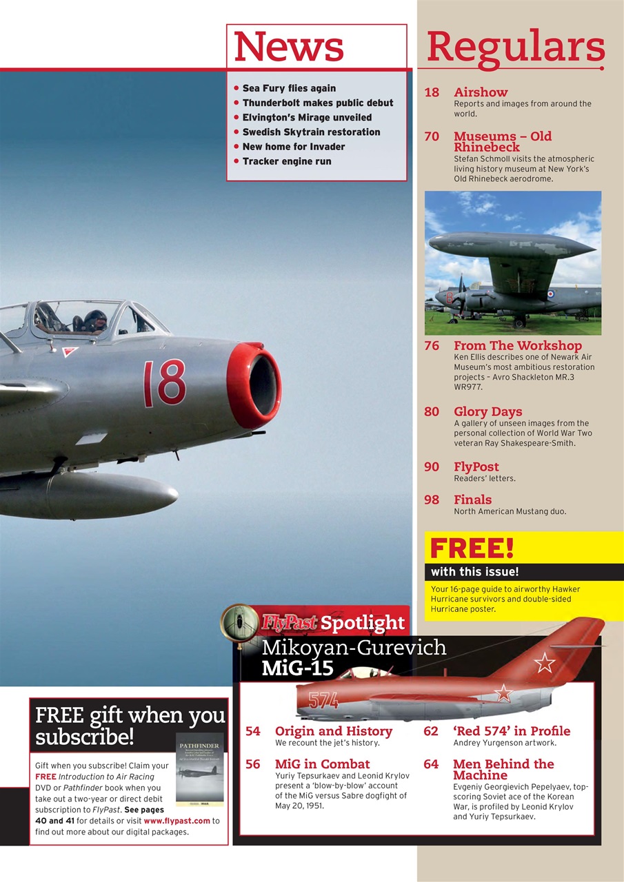 FlyPast Preview Pages