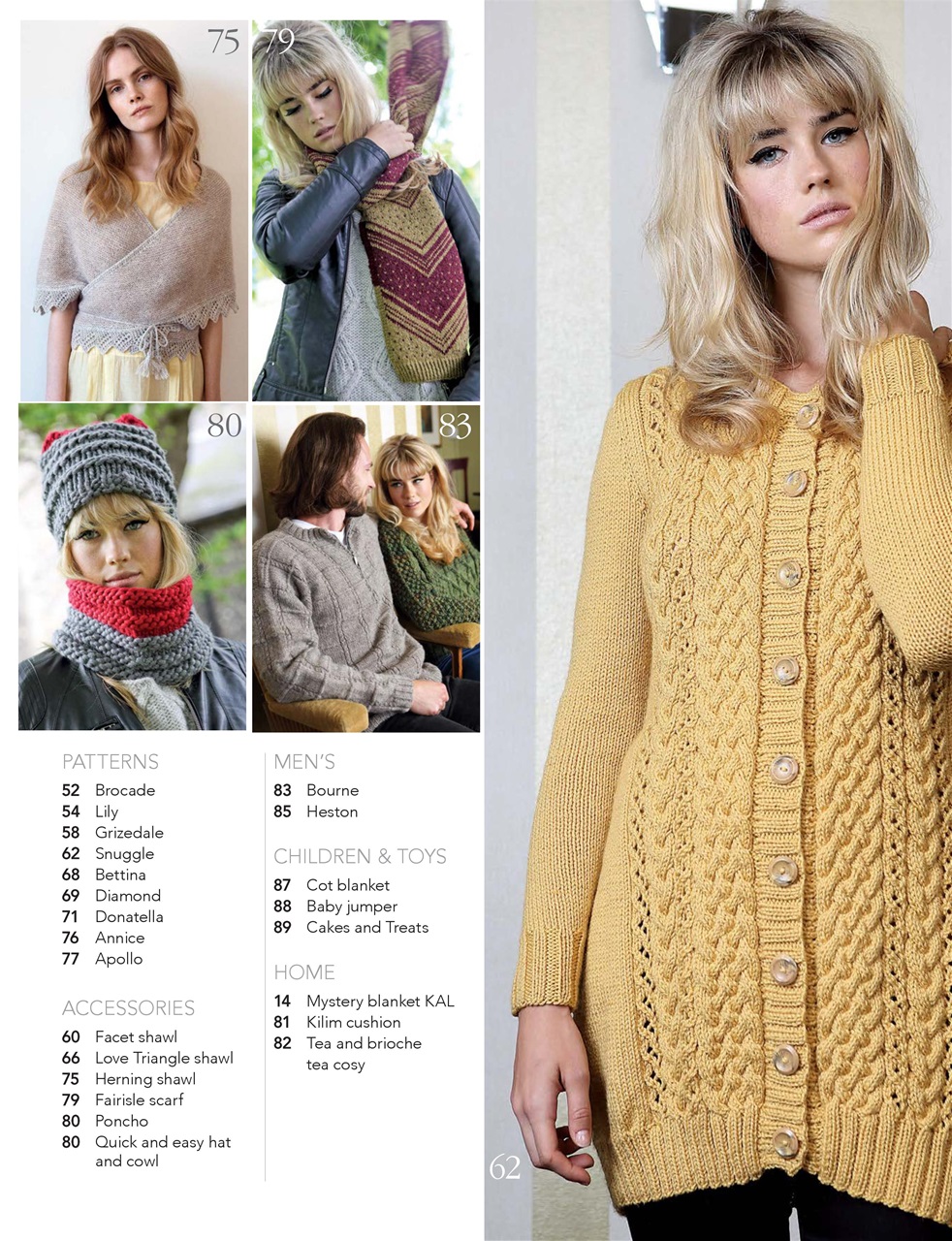 Knitting Preview Pages