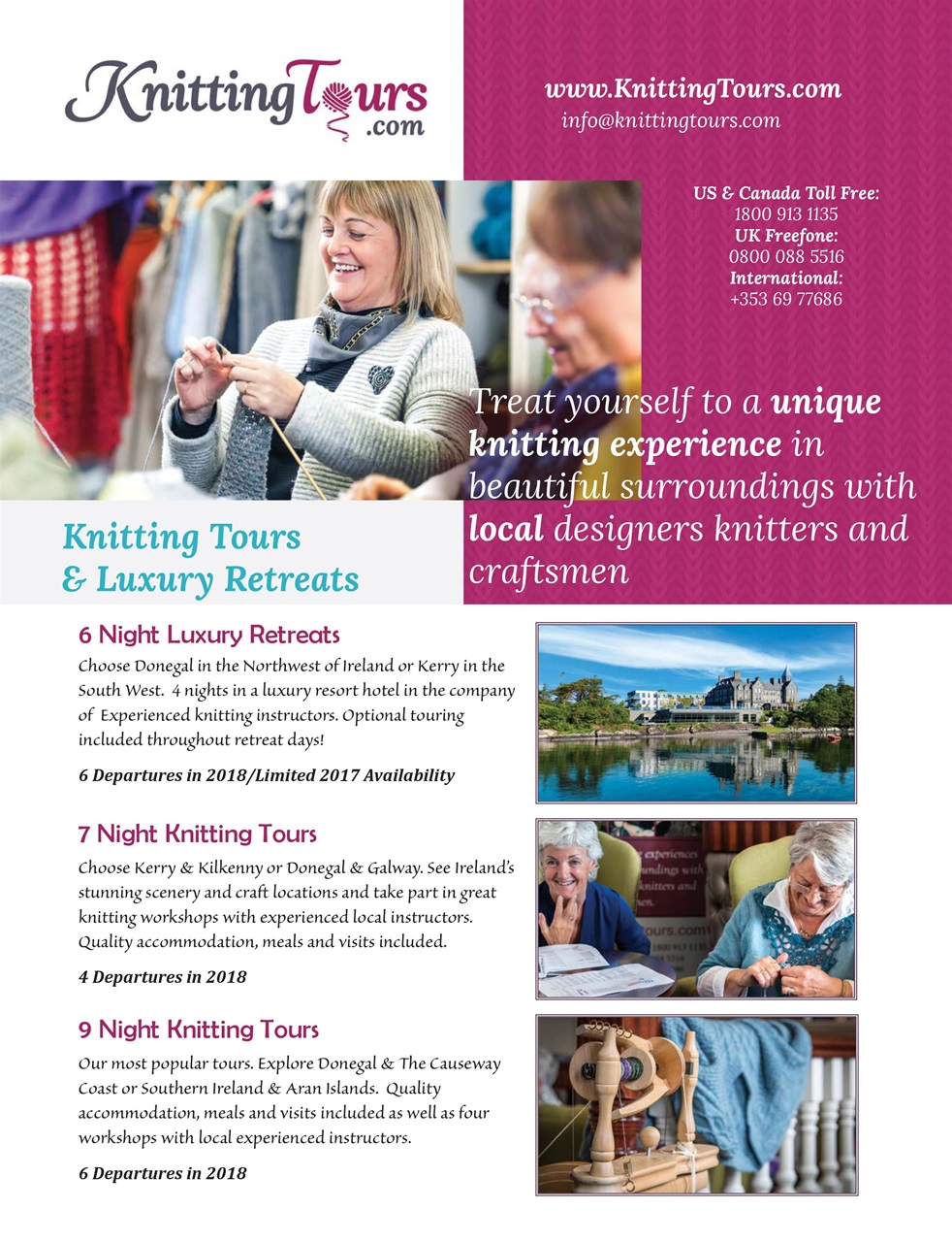 Knitting Preview Pages