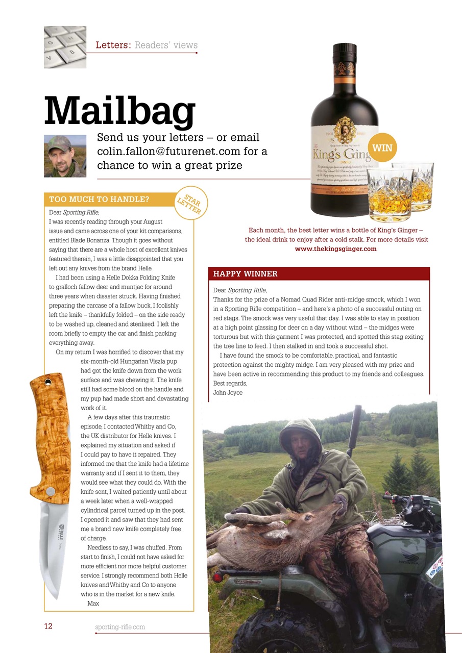 Sporting Rifle Preview Pages