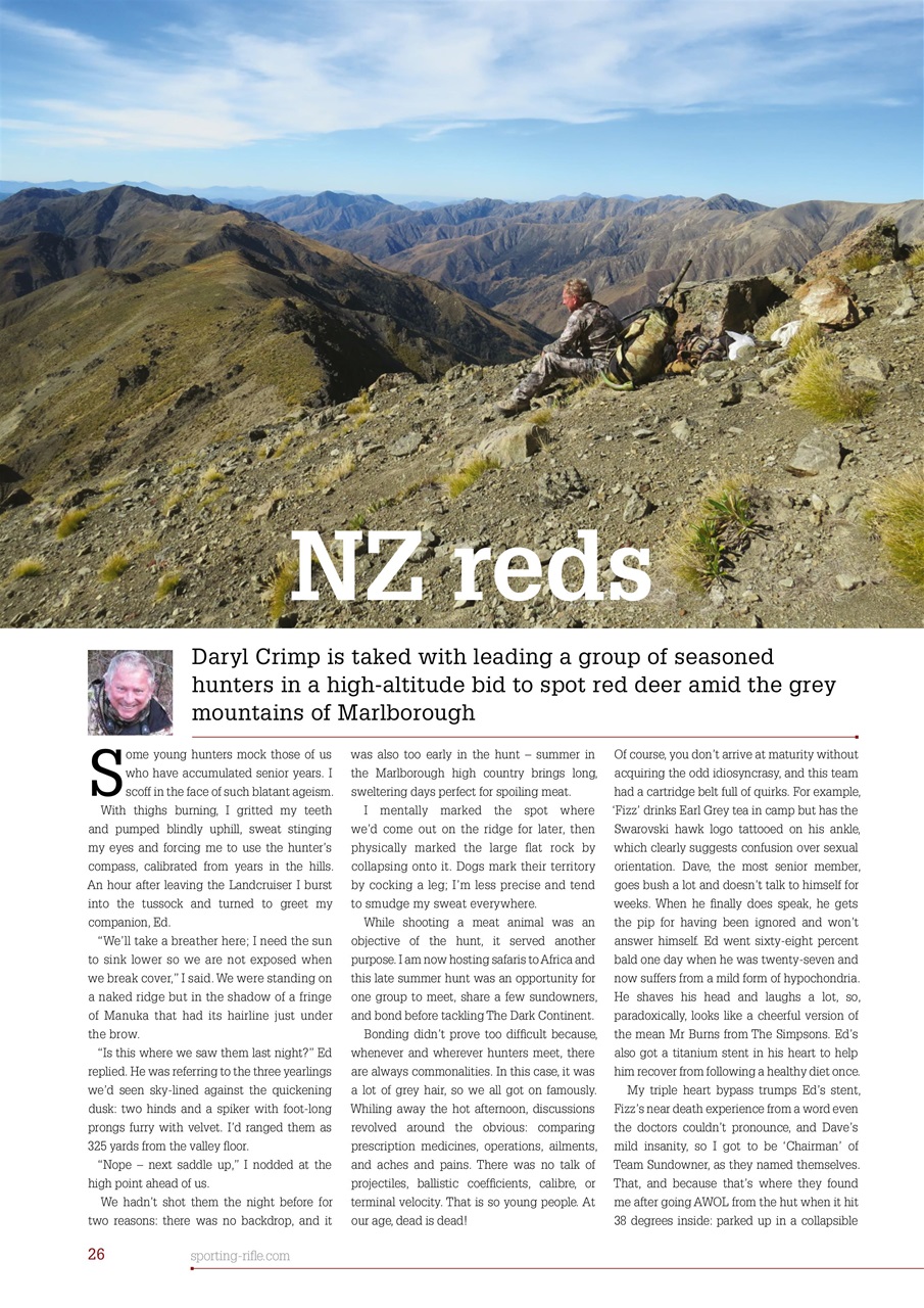 Sporting Rifle Preview Pages
