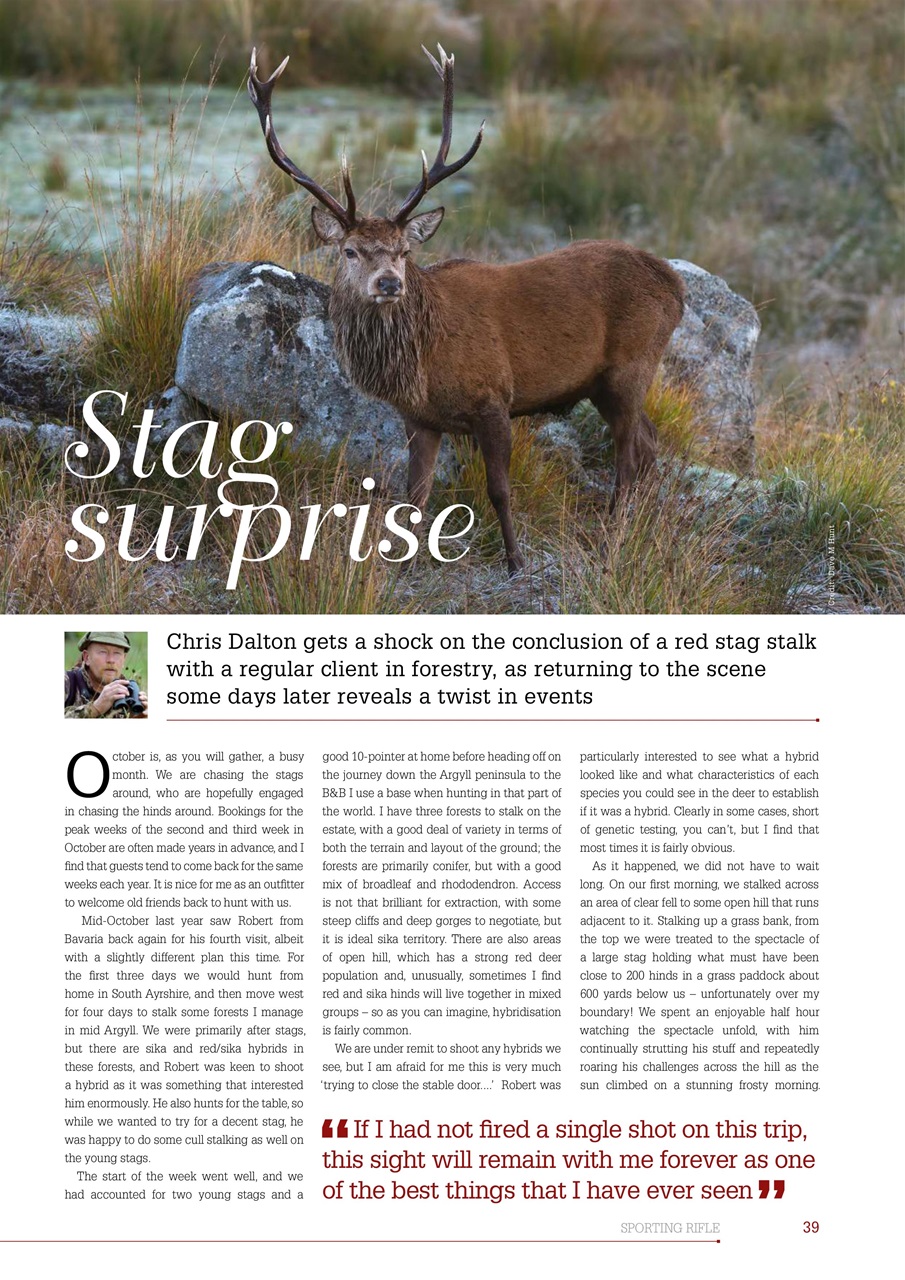 Sporting Rifle Preview Pages