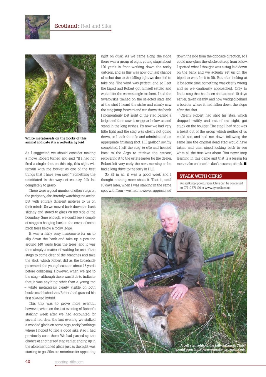 Sporting Rifle Preview Pages