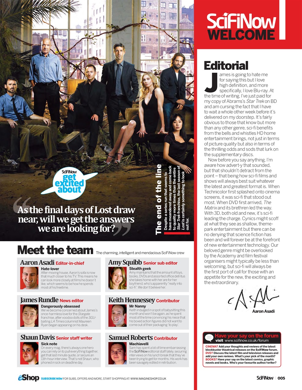 SciFiNow Preview Pages