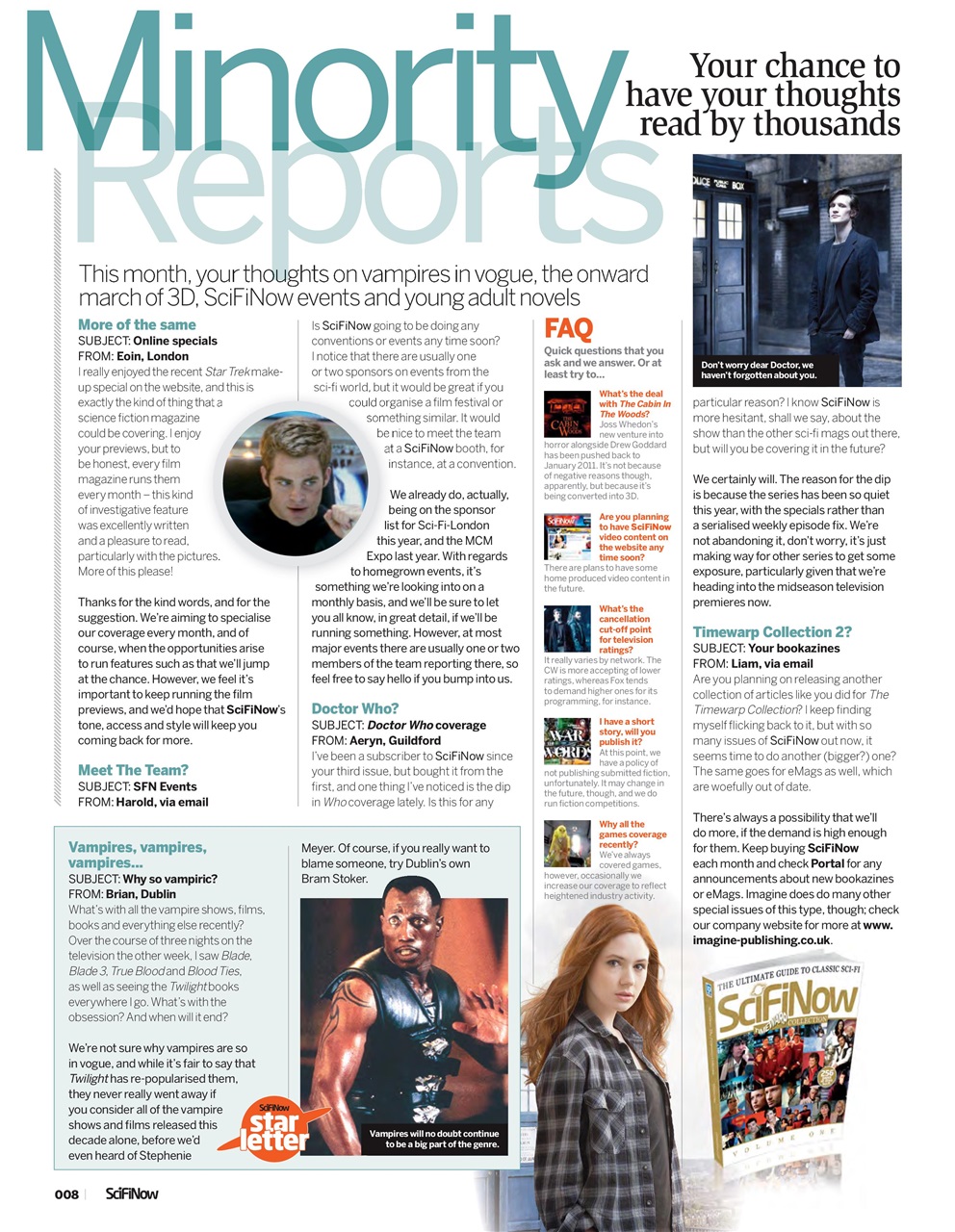 SciFiNow Preview Pages