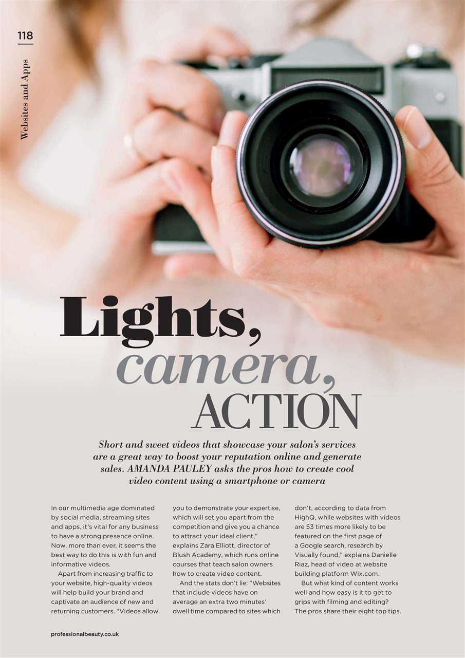 Professional Beauty Preview Pages