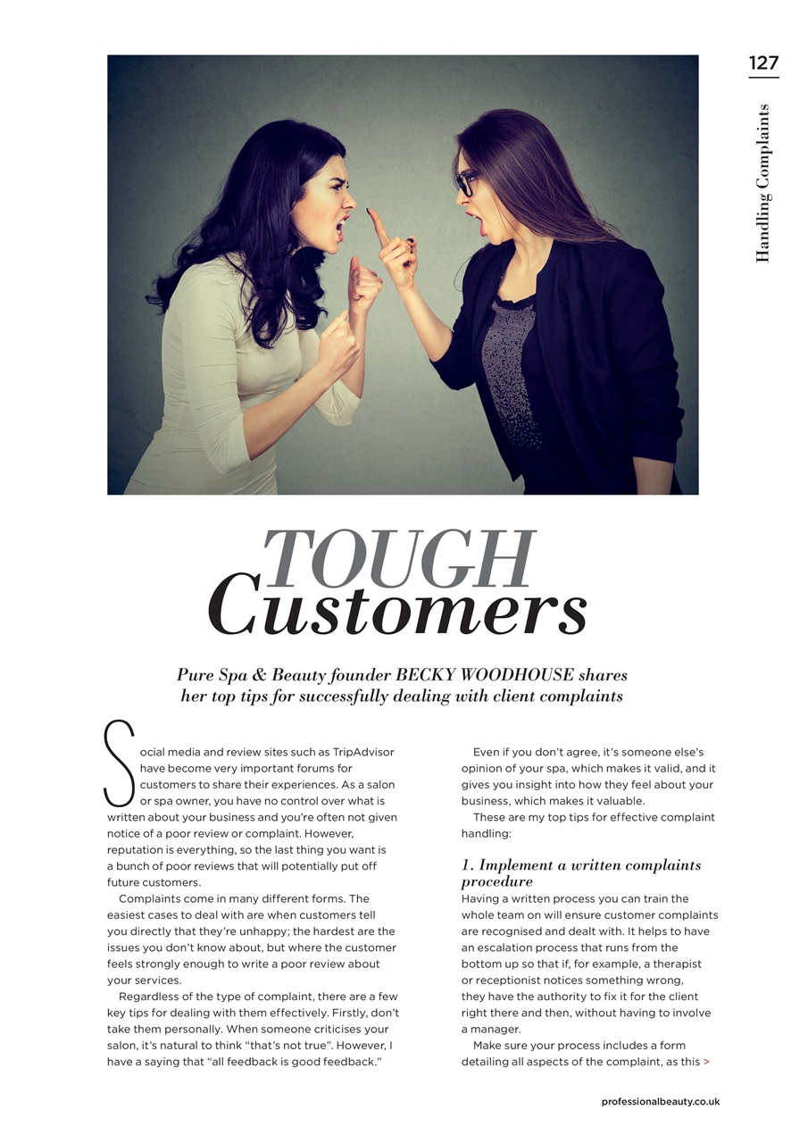 Professional Beauty Preview Pages