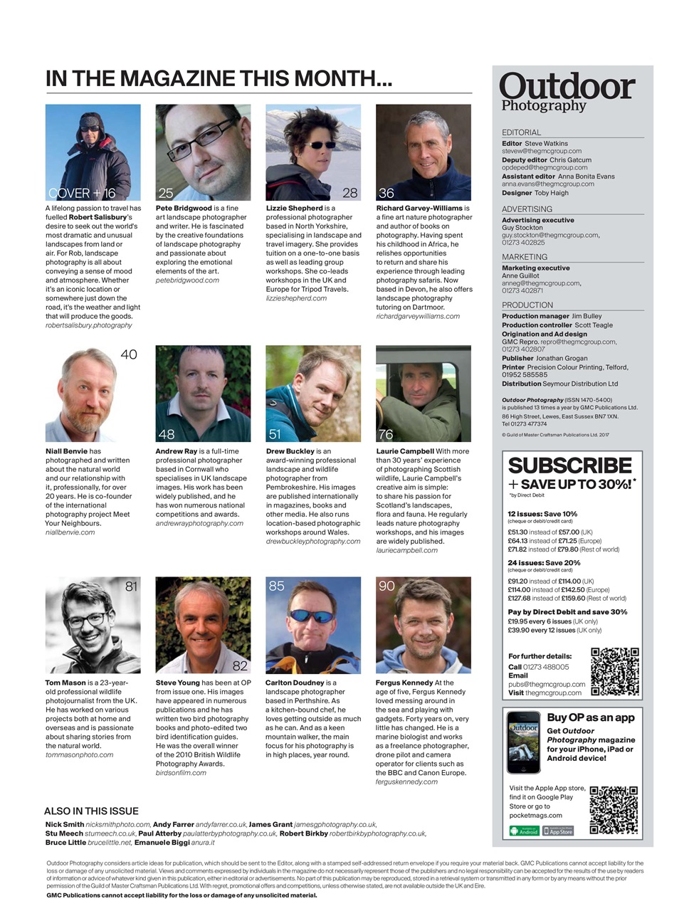 Outdoor Photography Preview Pages