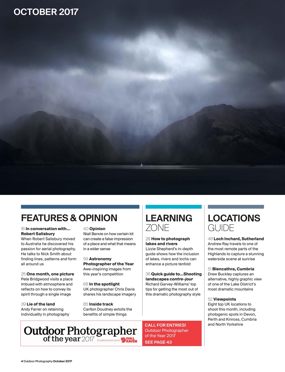 Outdoor Photography Preview Pages