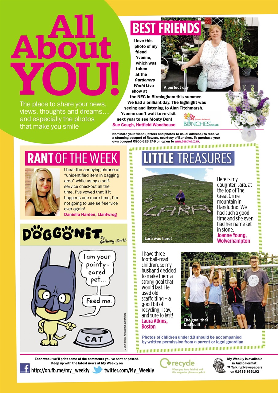 My Weekly Preview Pages