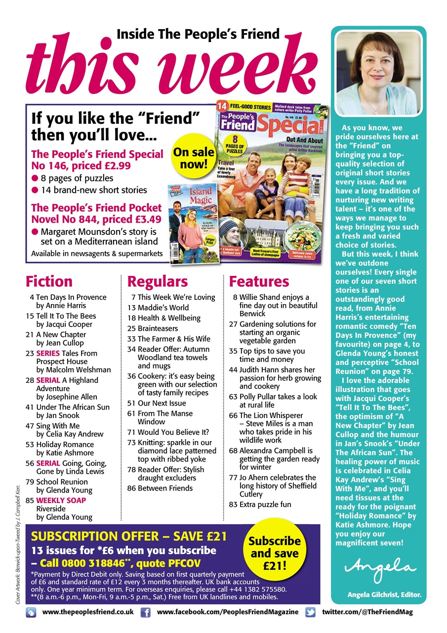 The People’s Friend Preview Pages