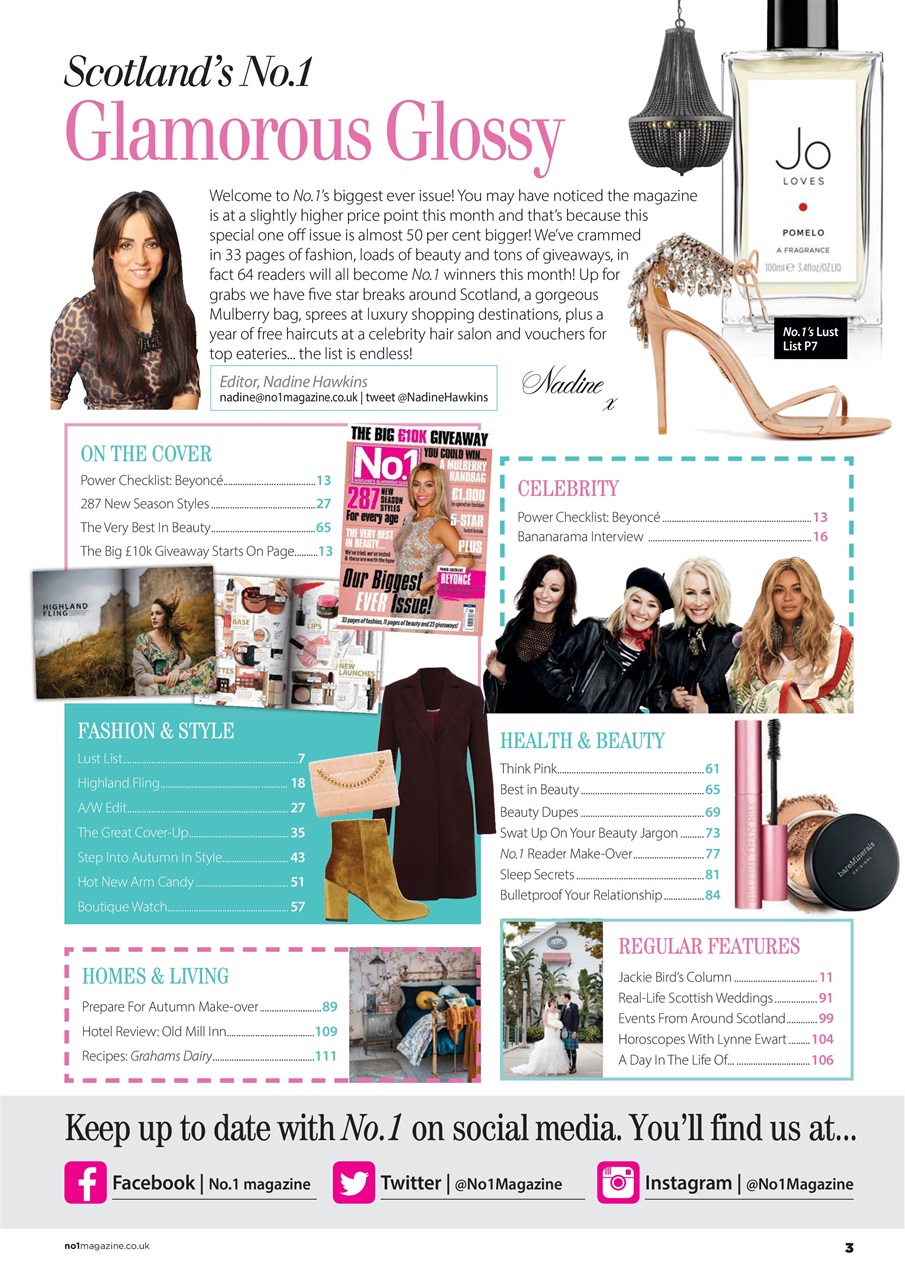 Number 1 Magazine Preview Pages