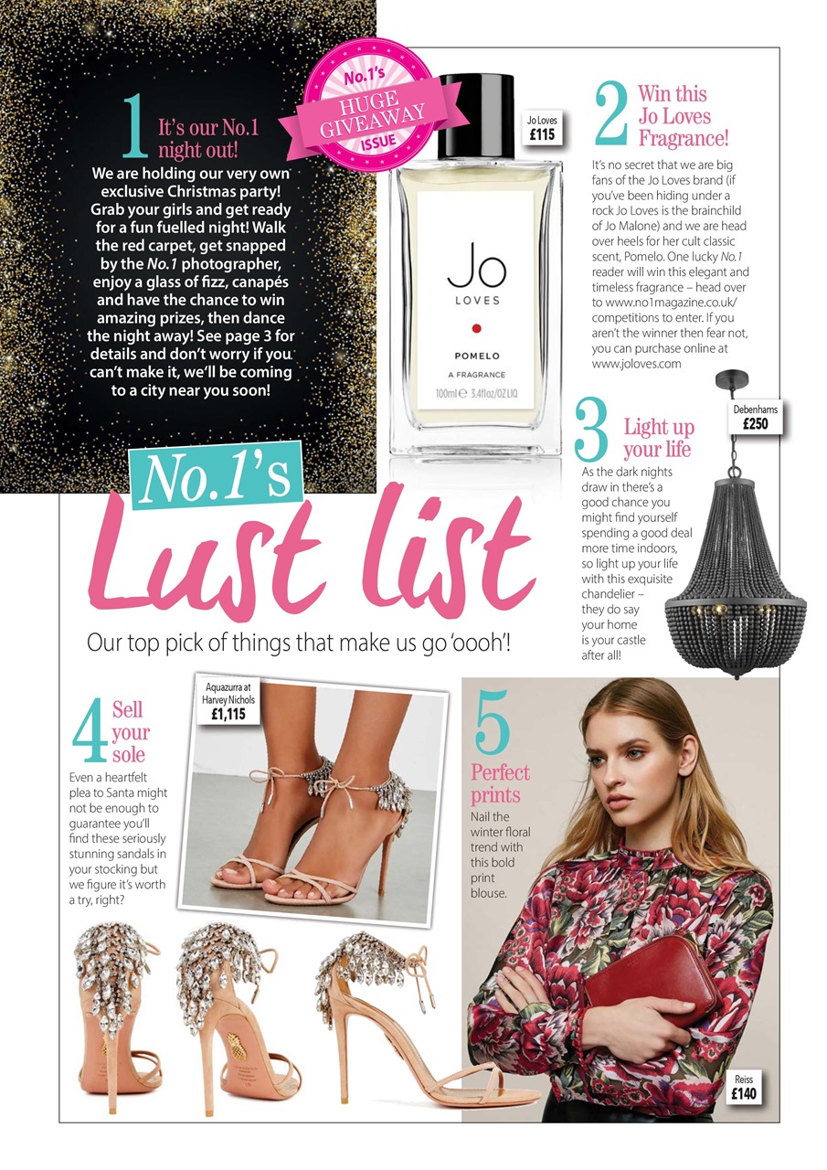 Number 1 Magazine Preview Pages