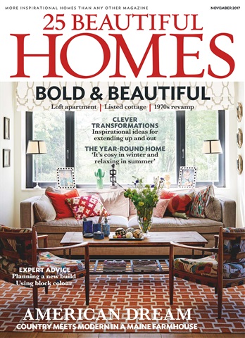 25 Beautiful Homes issue November 2017