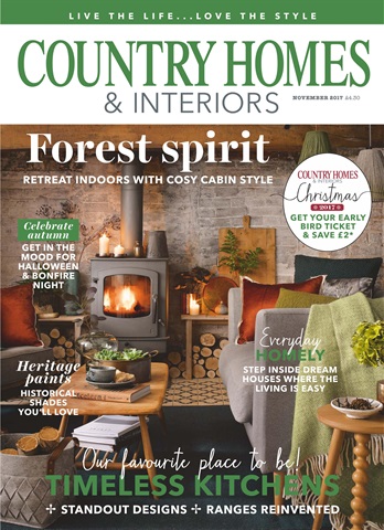 Country Homes & Interiors issue November 2017