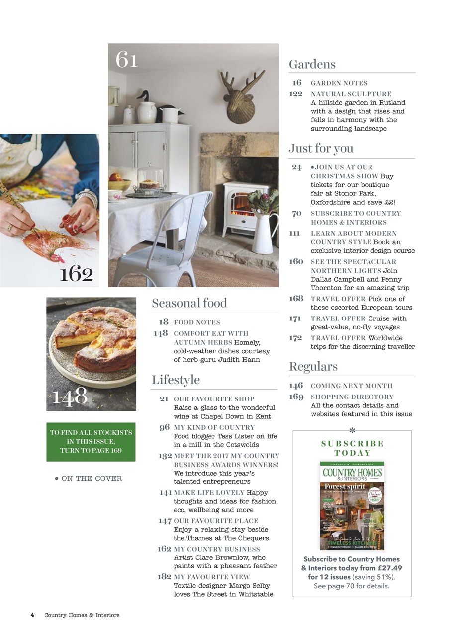 Country Homes & Interiors Preview Pages