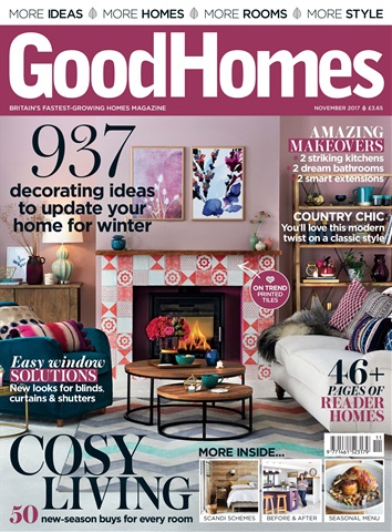 Good Homes Magazine issue November 2017