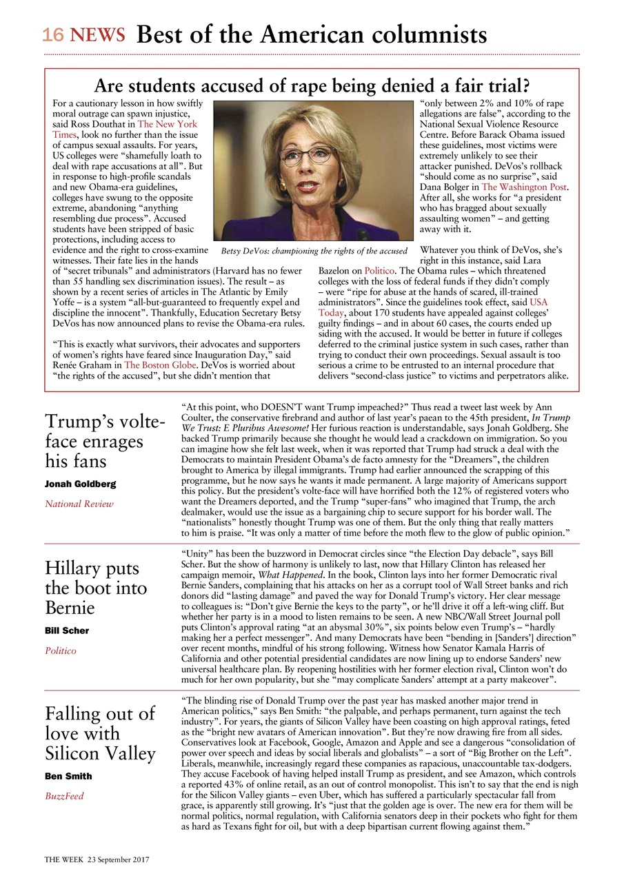 The Week Preview Pages