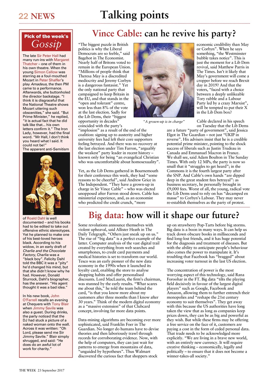 The Week Preview Pages