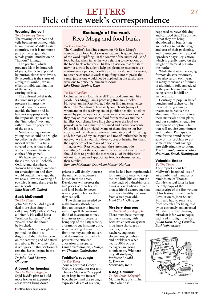 The Week Preview Pages