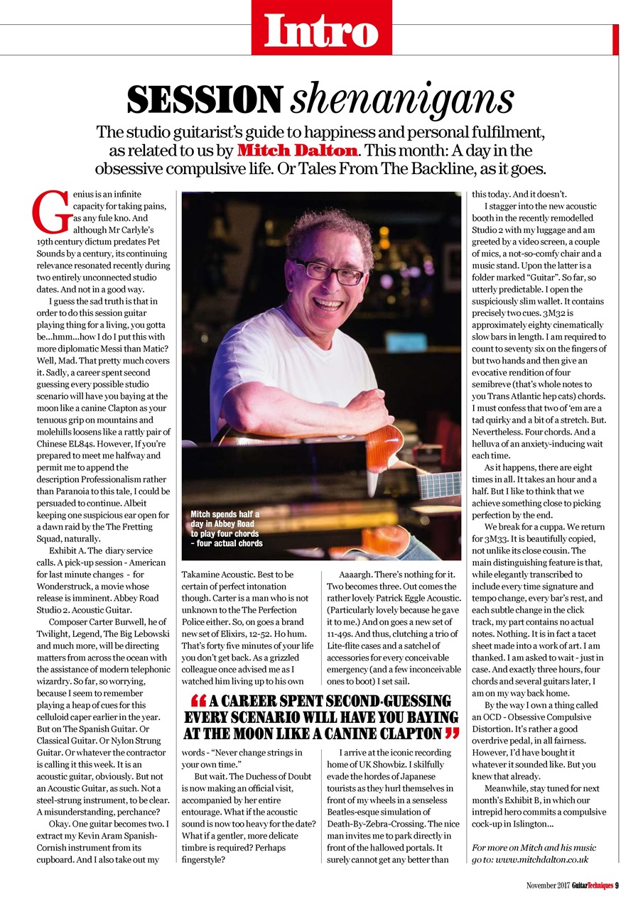 Guitar Techniques Preview Pages