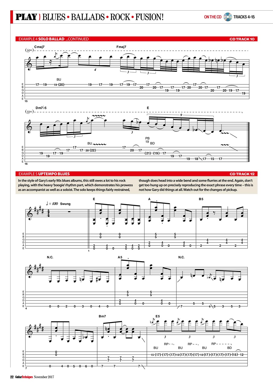 Guitar Techniques Preview Pages
