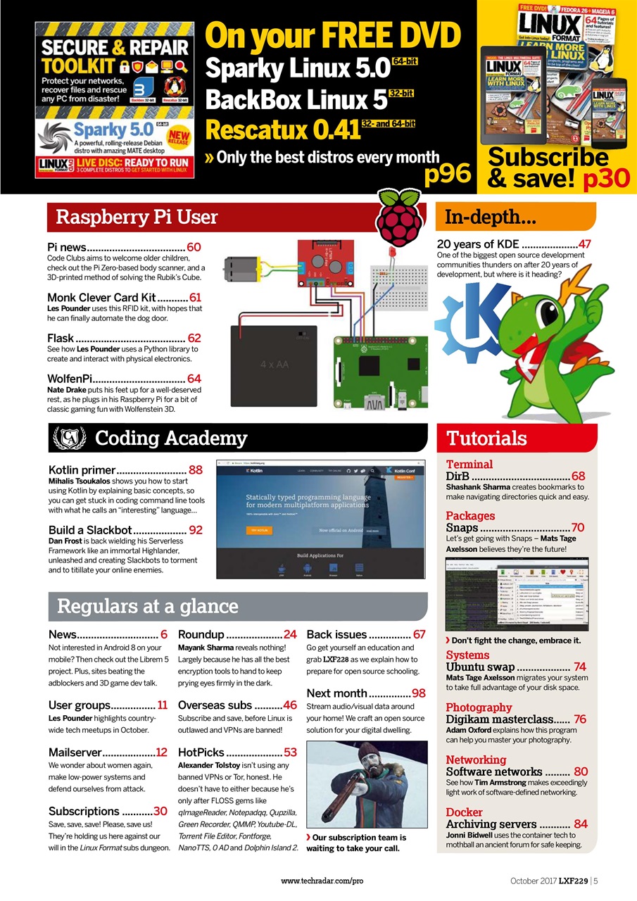 Linux Format Preview Pages