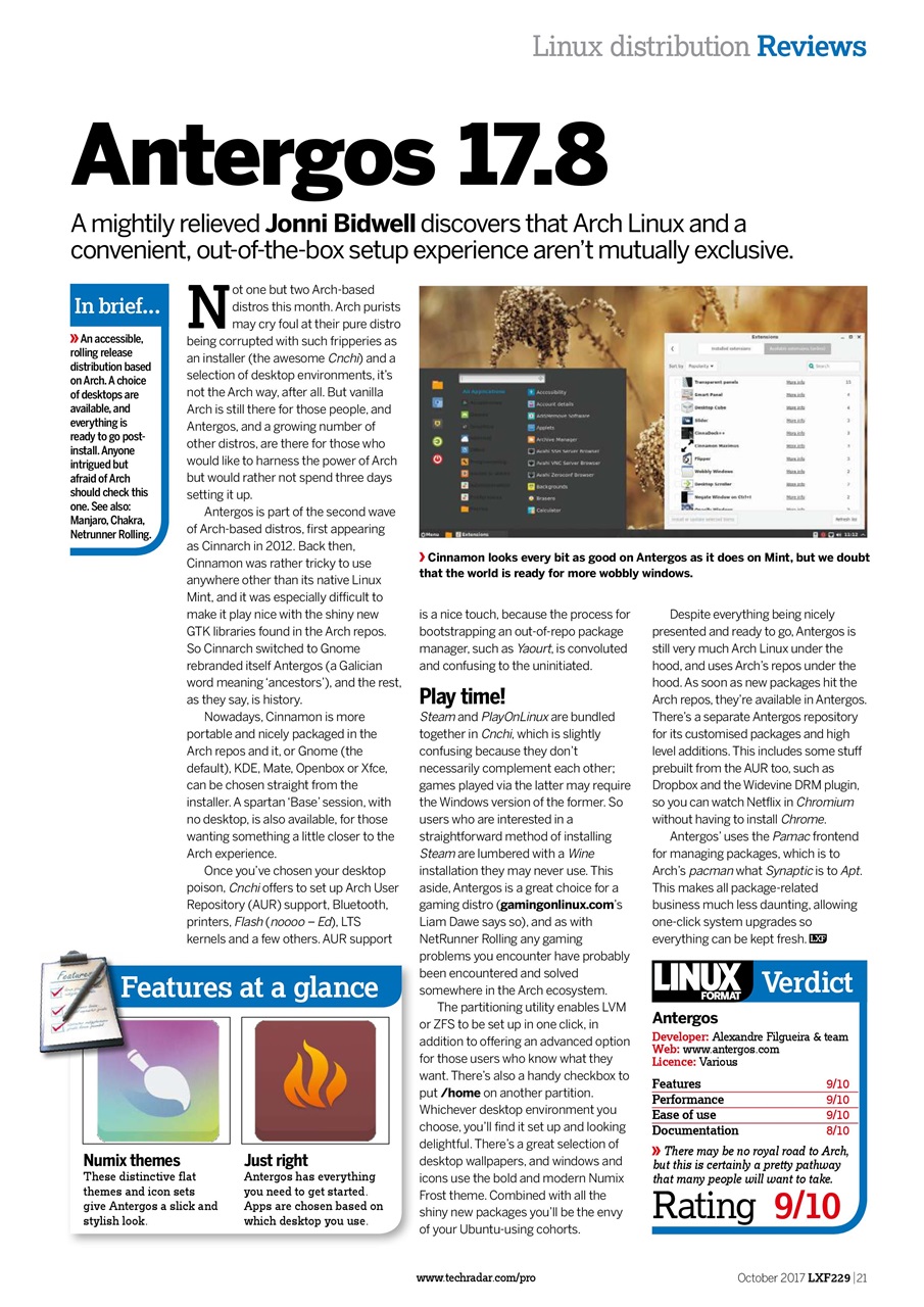Linux Format Preview Pages