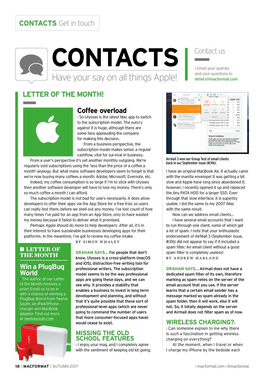 MacFormat Preview Pages