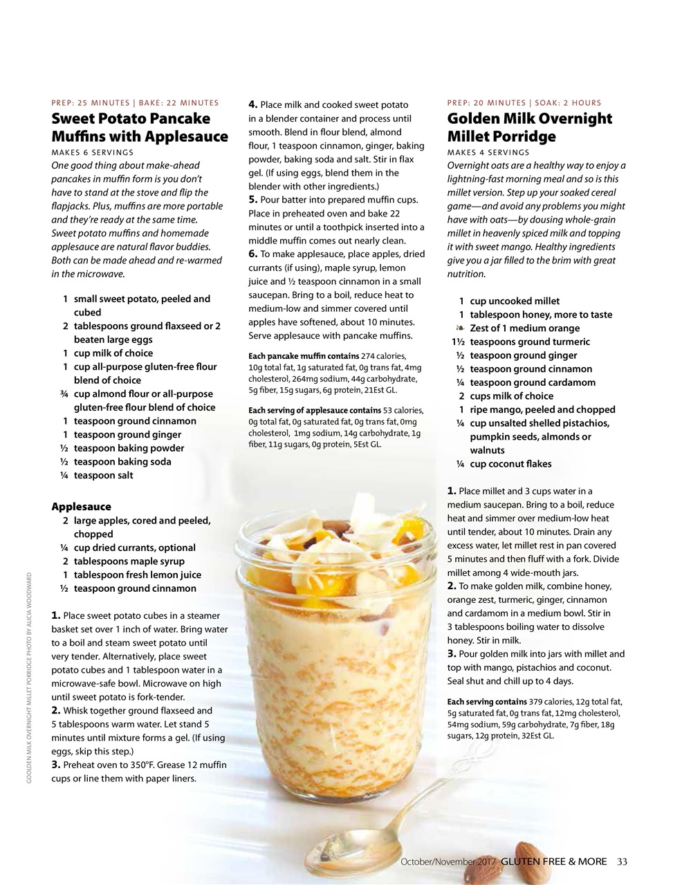 Gluten Free & More Preview Pages