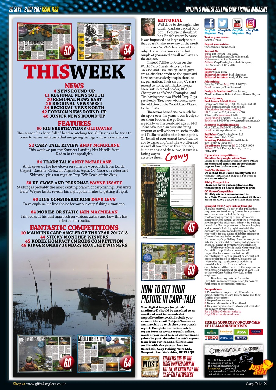 Carp-Talk Preview Pages