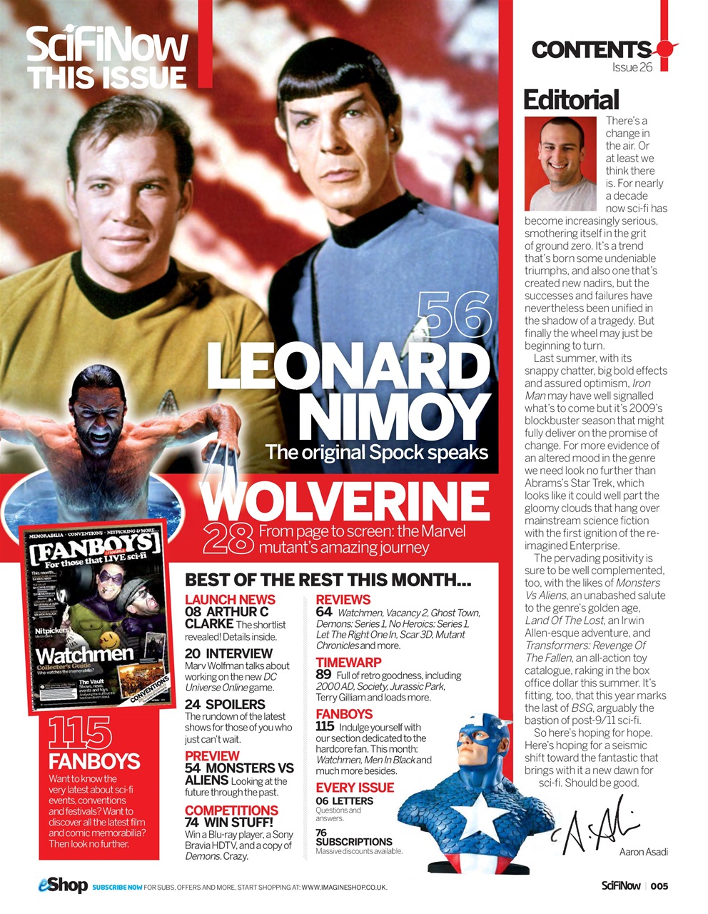 SciFiNow Preview Pages