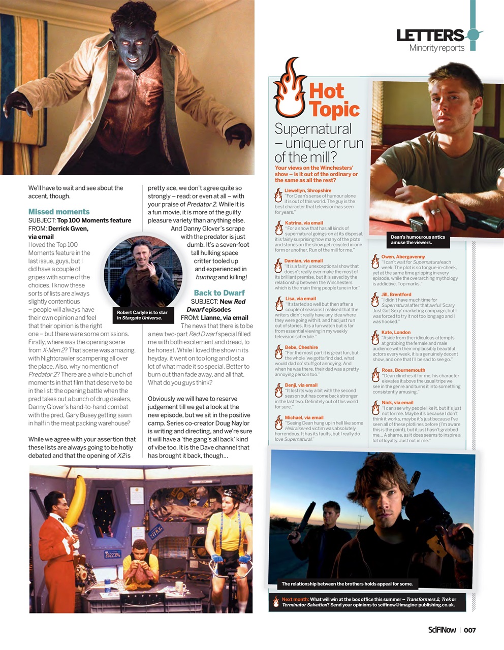 SciFiNow Preview Pages