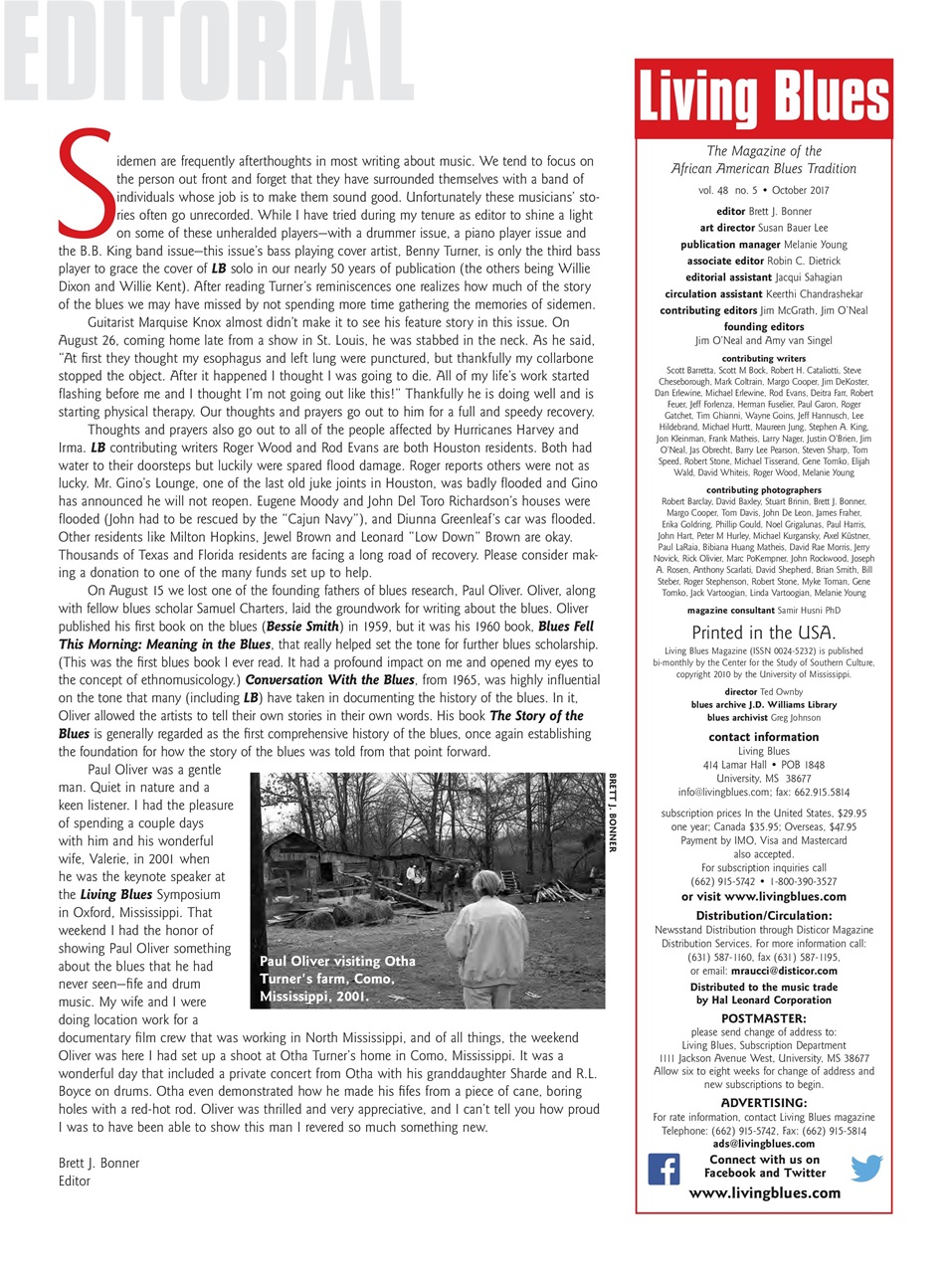 Living Blues Preview Pages