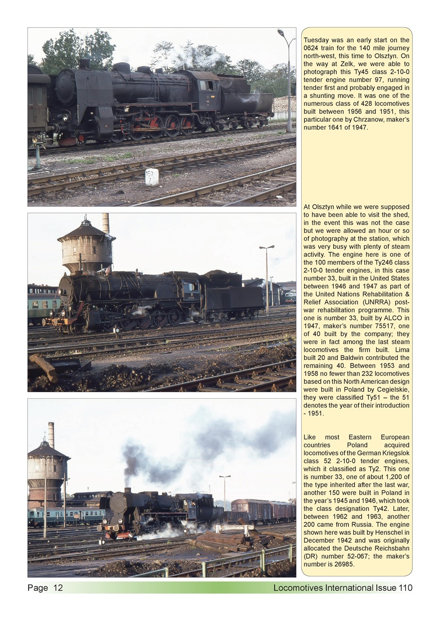 Locomotives International Preview Pages