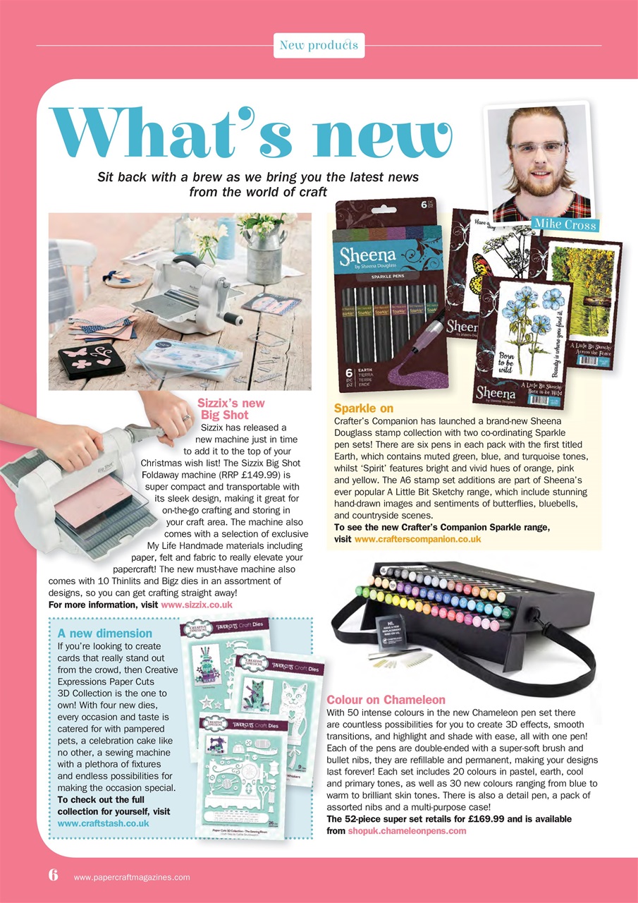 Simply Cards & Papercraft Preview Pages