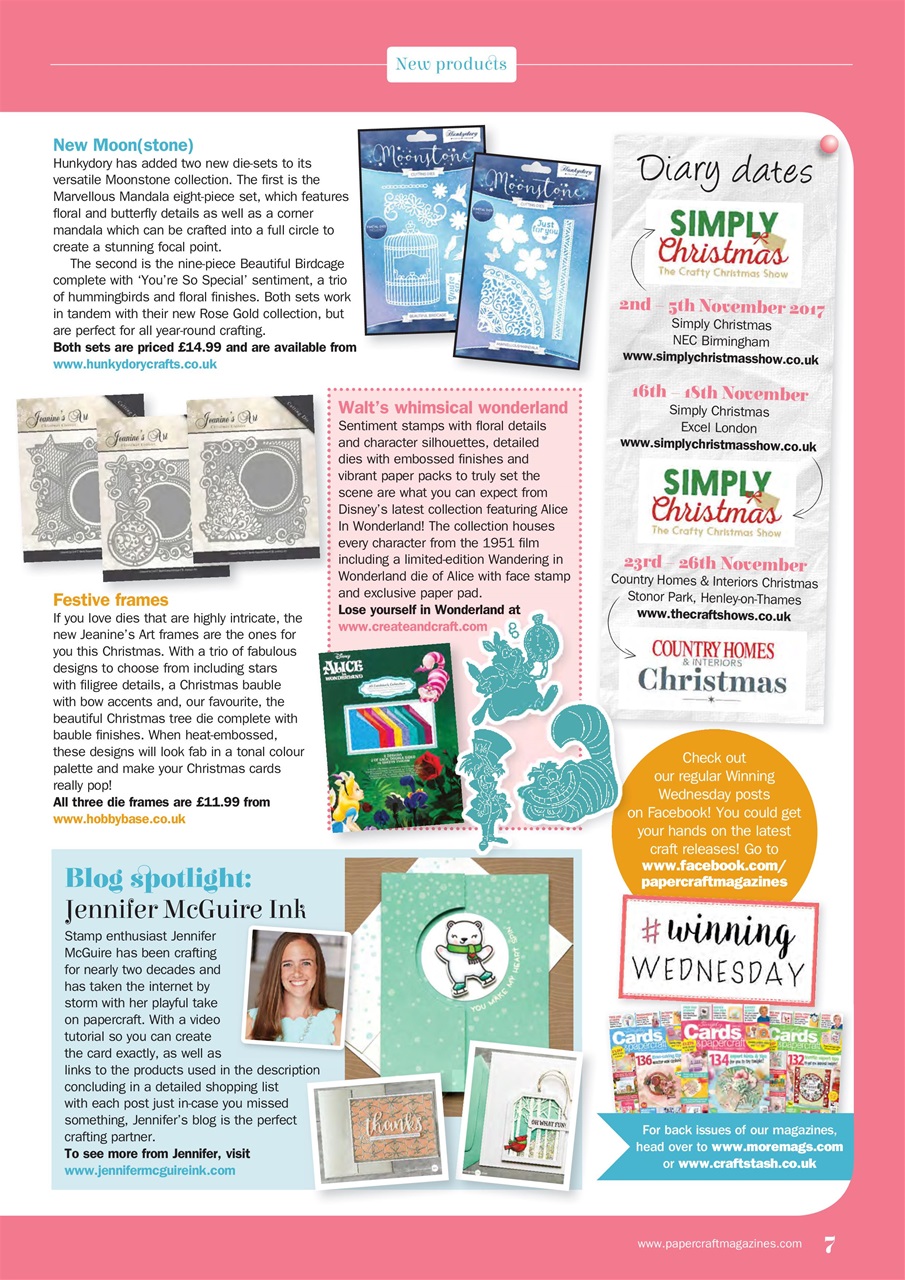 Simply Cards & Papercraft Preview Pages