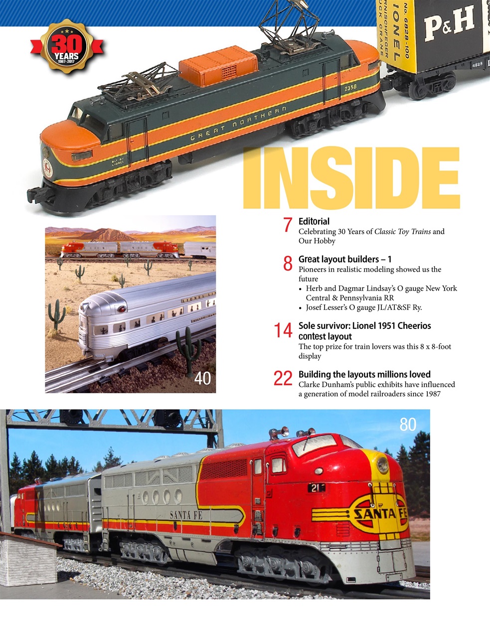 Classic Toy Trains Preview Pages